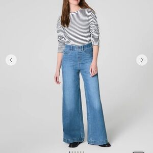 SPANX Light Blue Flare Jeans - brand new with tags.